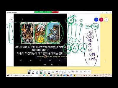 신영호 타로 선생님의 타로카드 실전 사례 2021.12.9일 강좌